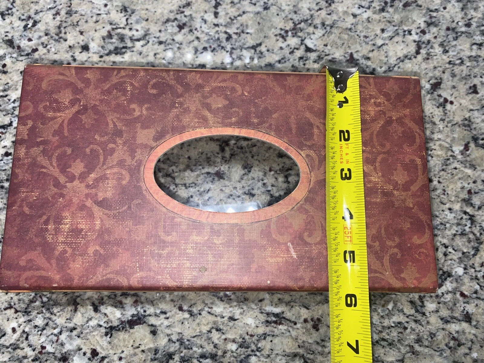 Bob's Boxes “Floral Swag” Tissue Box Cover Holder Susan A Winget Primitive | eBay