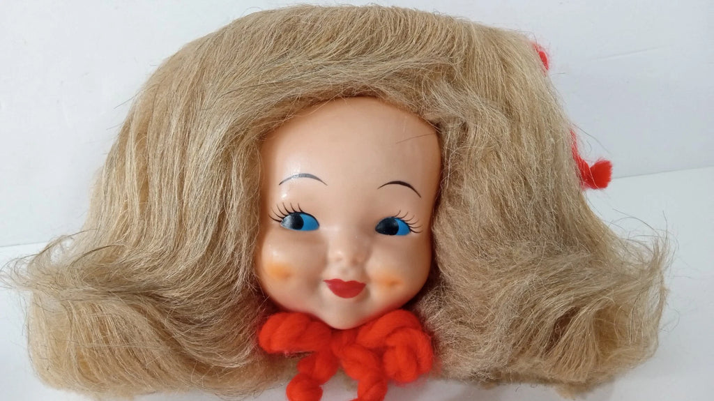 Vintage 1970s Baby Doll Face Head Tissue Box Cover Dispenser | eBay