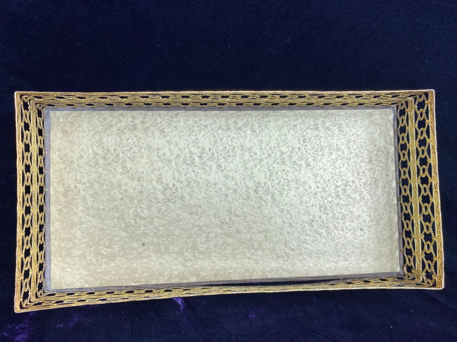 Vtg Goldtone Metal Kleenex Tissue Dispenser Brass Bow Granny Chic Cottage Core | eBay