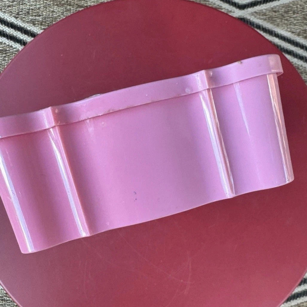 Vintage 1960s Pink Celebrity Tissue Box Holder Starburst Acrylic Lucite Plastic | eBay
