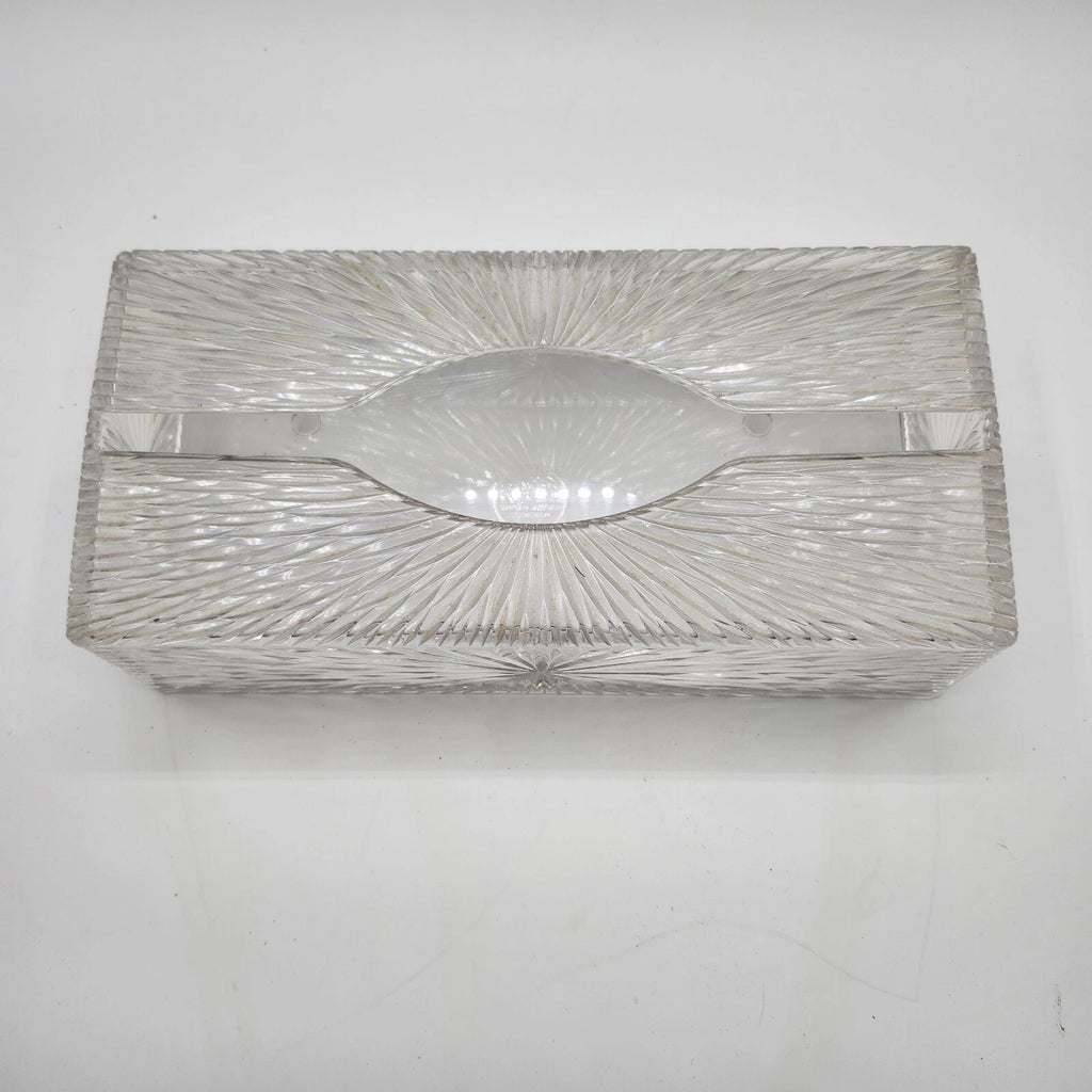 Mid Century MCM Kleenex facial tissue cover Box Acrylic long vintage atomic star | eBay