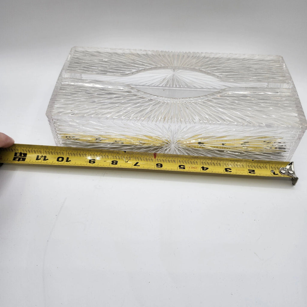 Mid Century MCM Kleenex facial tissue cover Box Acrylic long vintage atomic star | eBay
