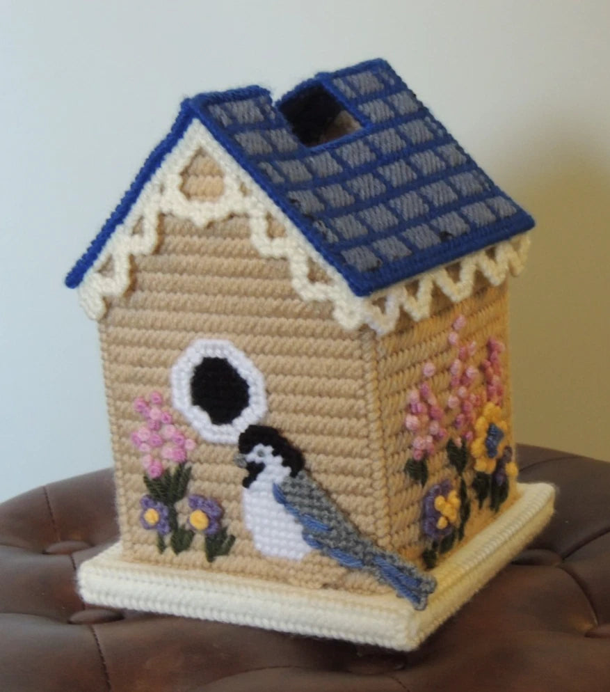 New Handmade Tissue Box Cover/Birdhouse | eBay
