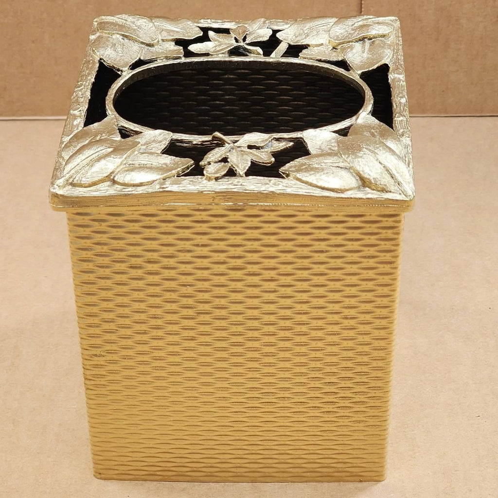 Silver Square Tissue Box Cover Facial Tissue Holder Kleenex Holder Accessories | eBay