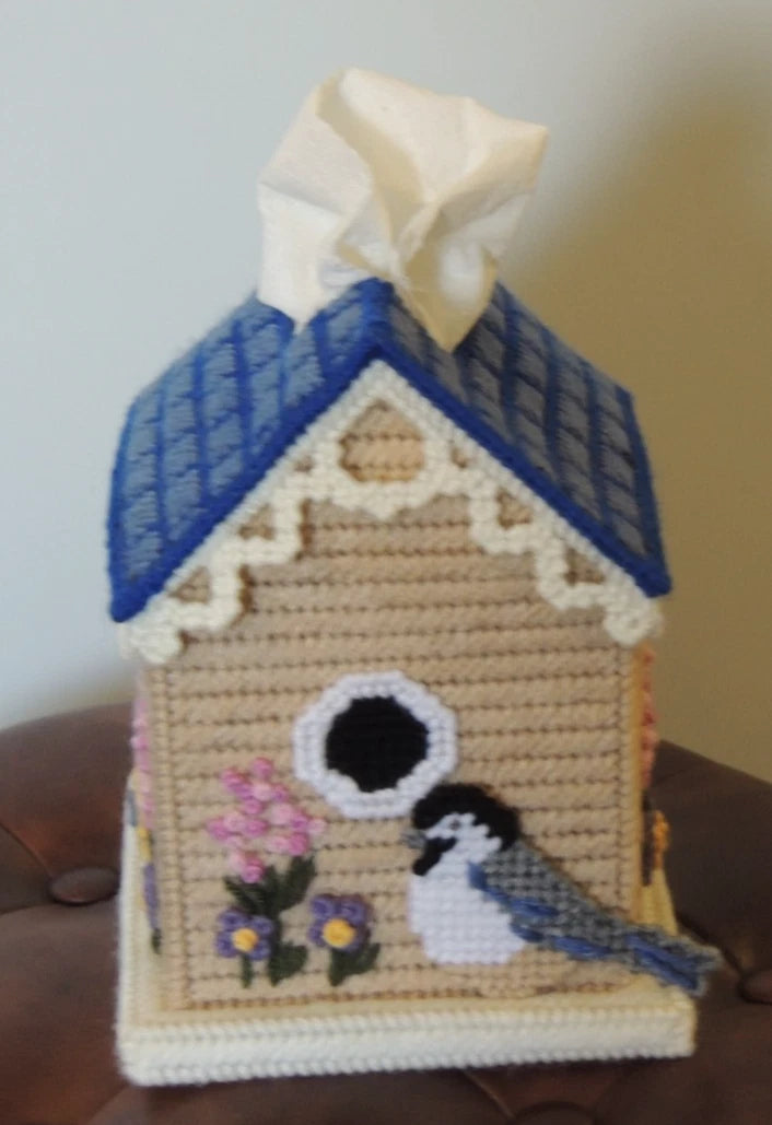 New Handmade Tissue Box Cover/Birdhouse | eBay