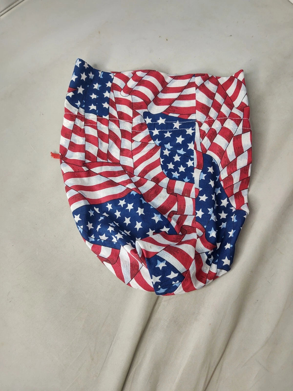 Red Ribbon 4th of July Tissue Box Holder Cover Americana Patriotic Home Decor | eBay