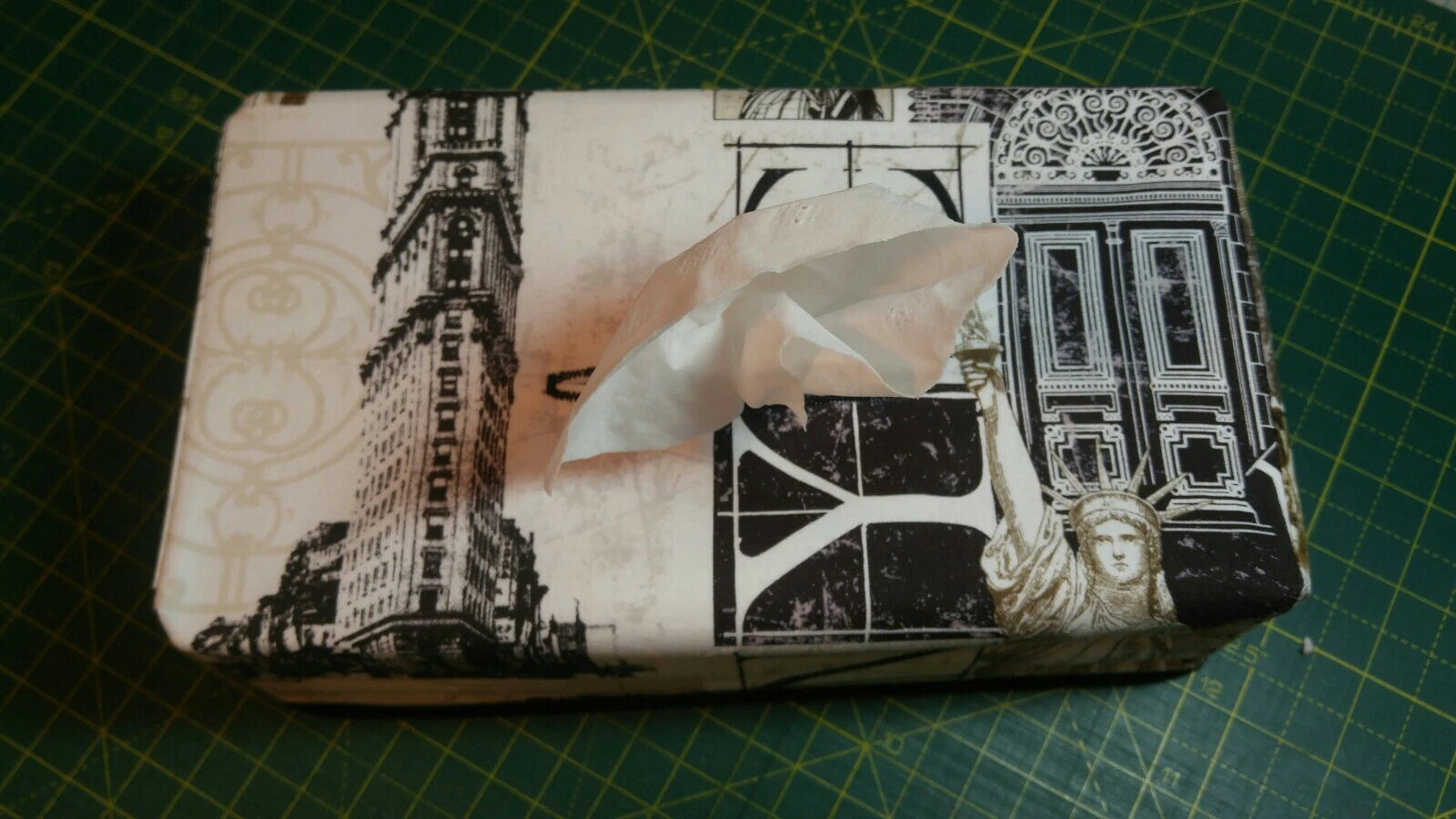 New York City Rectangle Tissue Box Cover Handmade | eBay