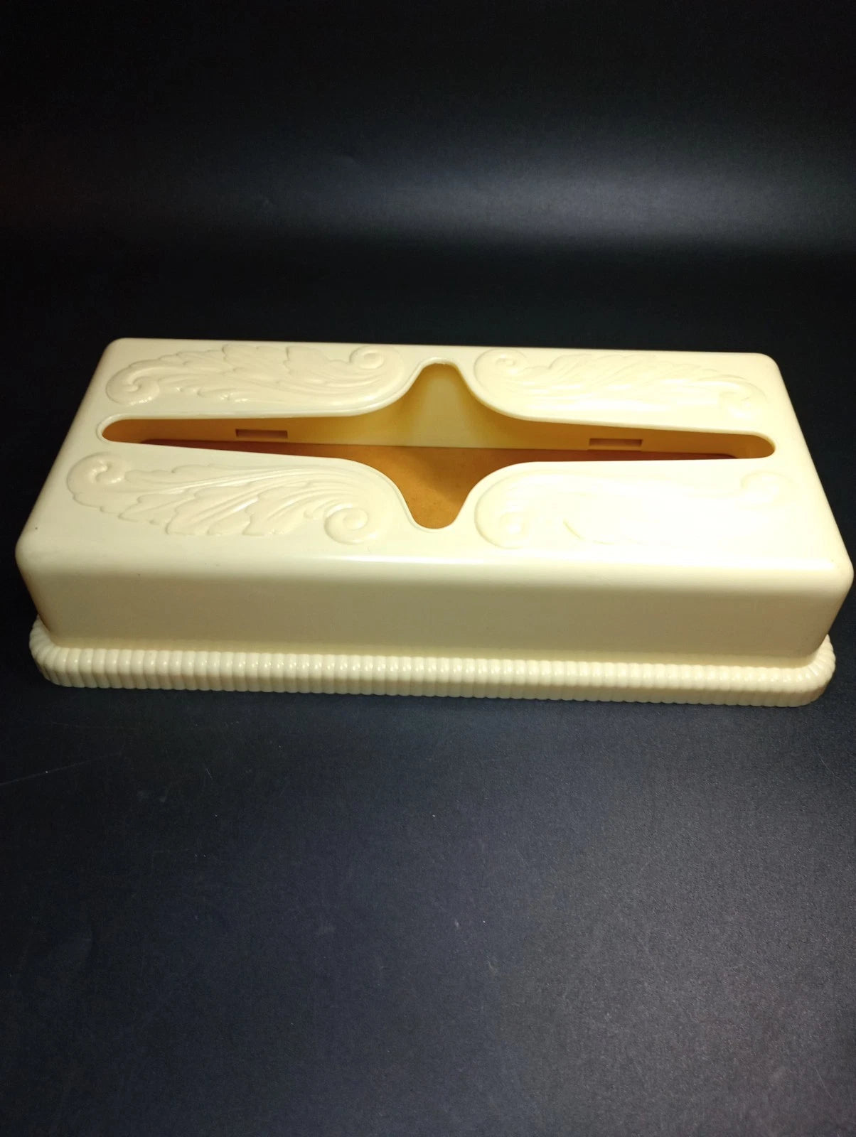 Vintage Cream Plastic Tissue Kleenex Box Cover Shabby Cottage Retro Grandma | eBay