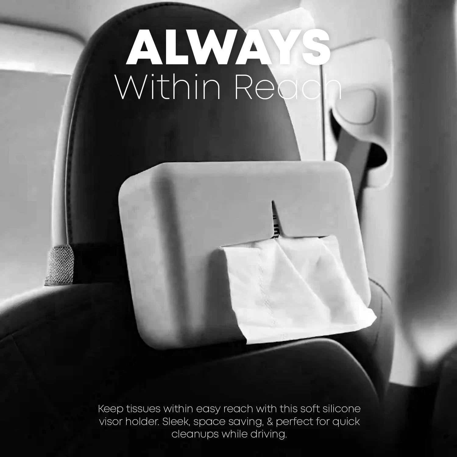 Silicone Car Tissue Holder Box – Waterproof Napkin Case for Visor & Backseat | eBay