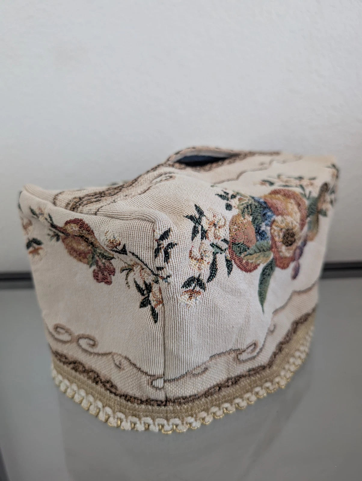 2pc Lot Vintage Victorian Tapestry rectangular Tissue Box Cover Rare | eBay