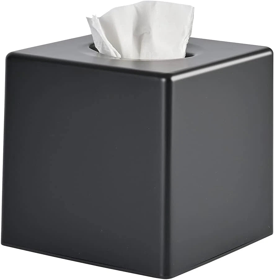 Square Facial Tissue Box Holder Cover Storage for Bathroom Vanity, Countertops | eBay