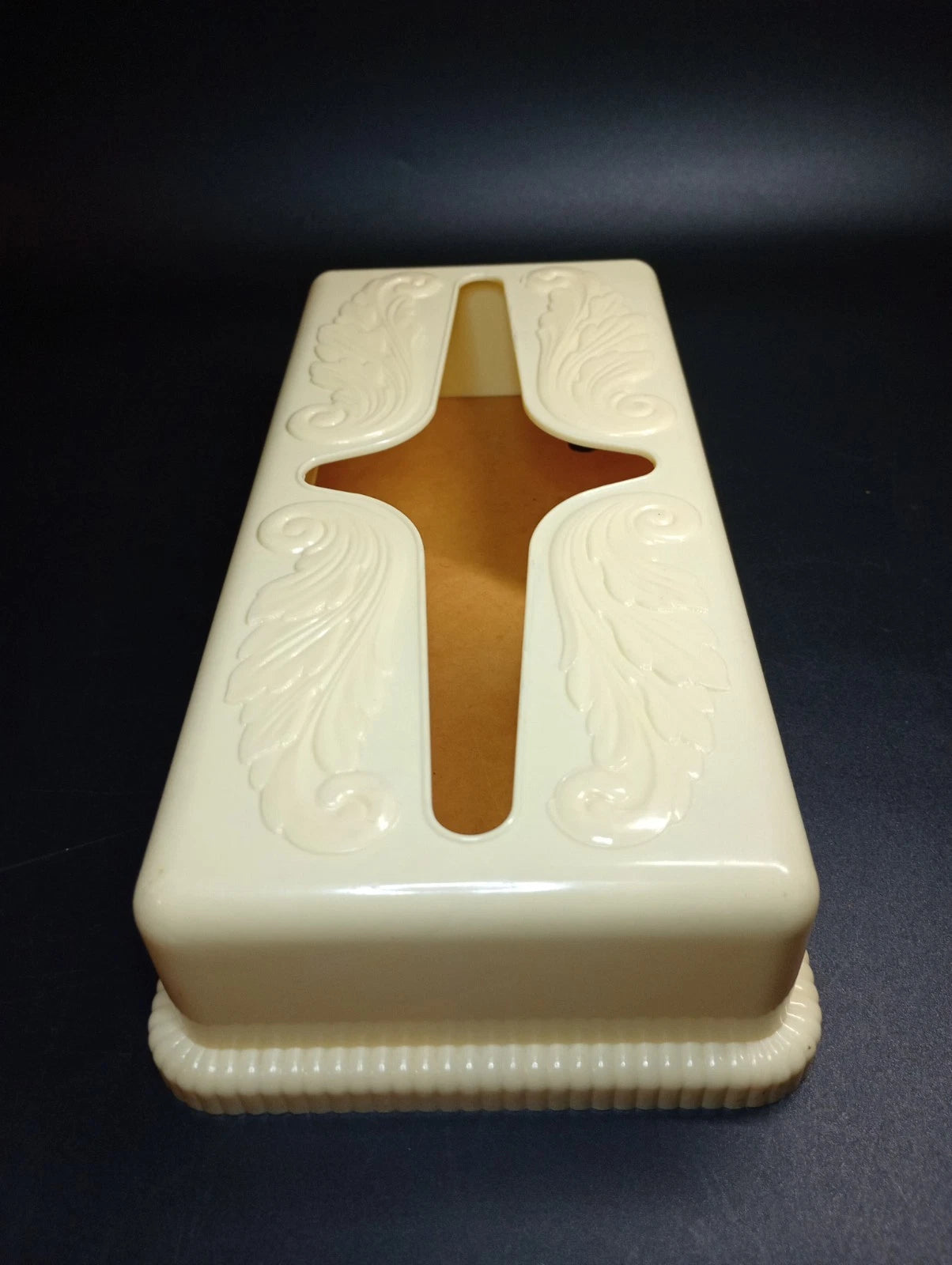 Vintage Cream Plastic Tissue Kleenex Box Cover Shabby Cottage Retro Grandma | eBay