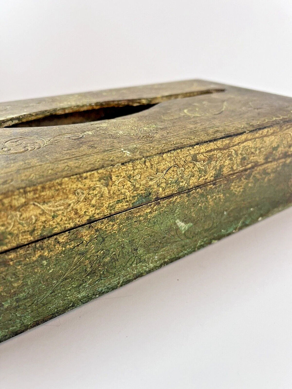 Vintage Florentine Tissue Box Holder Gold Gilded Wood Made In Italy 581 21 | eBay