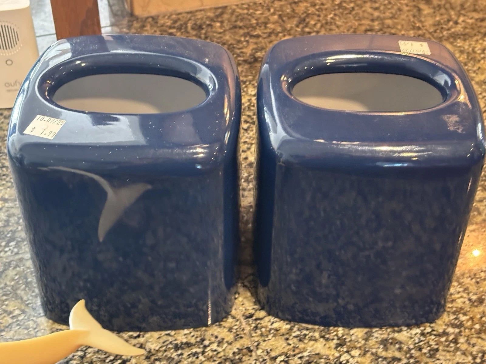 Pair of Vintage Navy Andre Richard Modern Minimalist Tissue Boxes | eBay