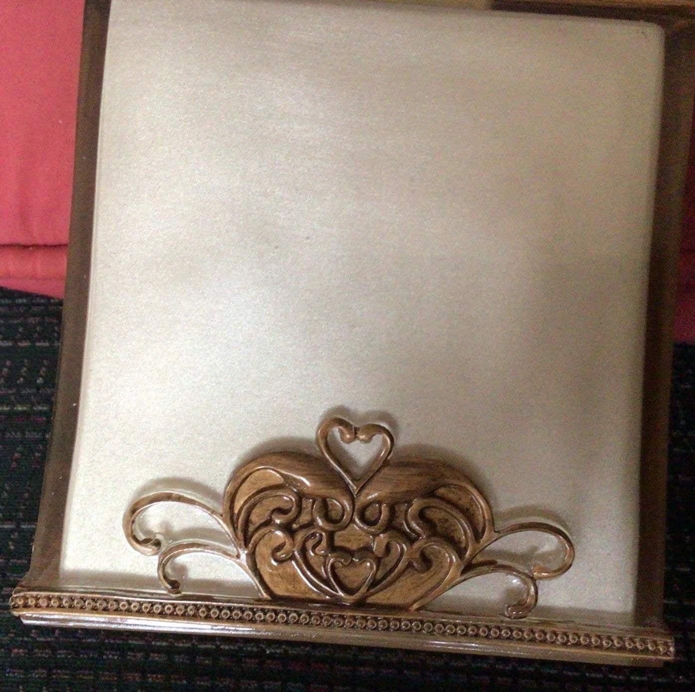 VTG Bombay Acrylic/Plastic Tissue Box Cover Gold Amber Frosted Ornate | eBay