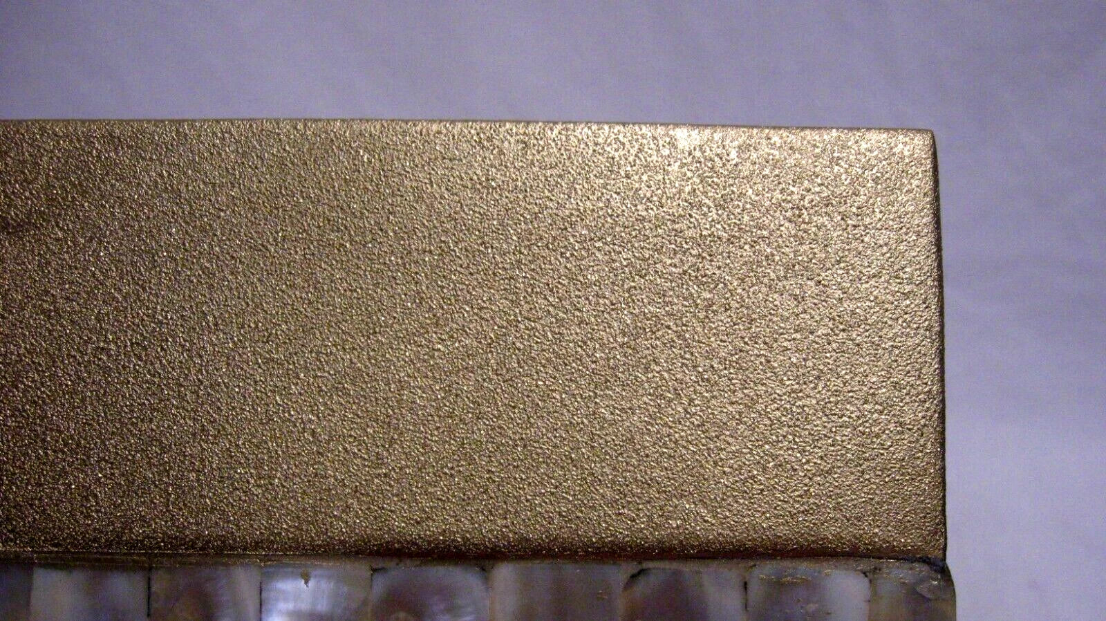 Vintage Gold Metal Tissue Box Cover Inlaid Mother of Pearl | eBay