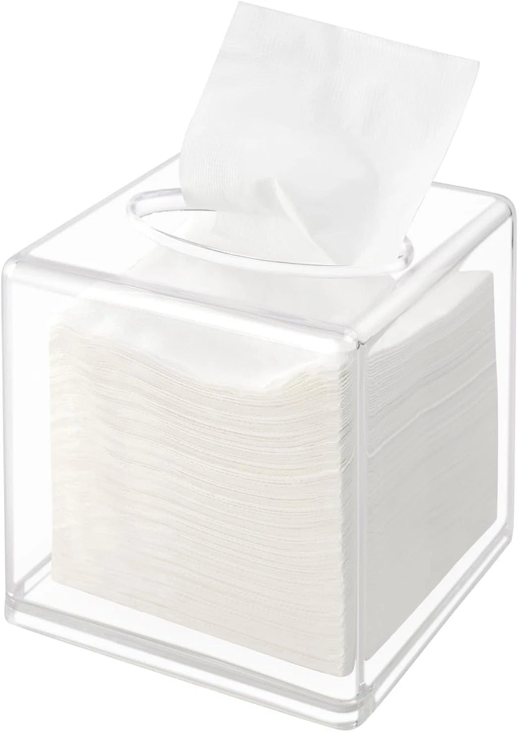 Tissue Box Cover Square, Acrylic Tissue Box Holder, Clear Designed | eBay