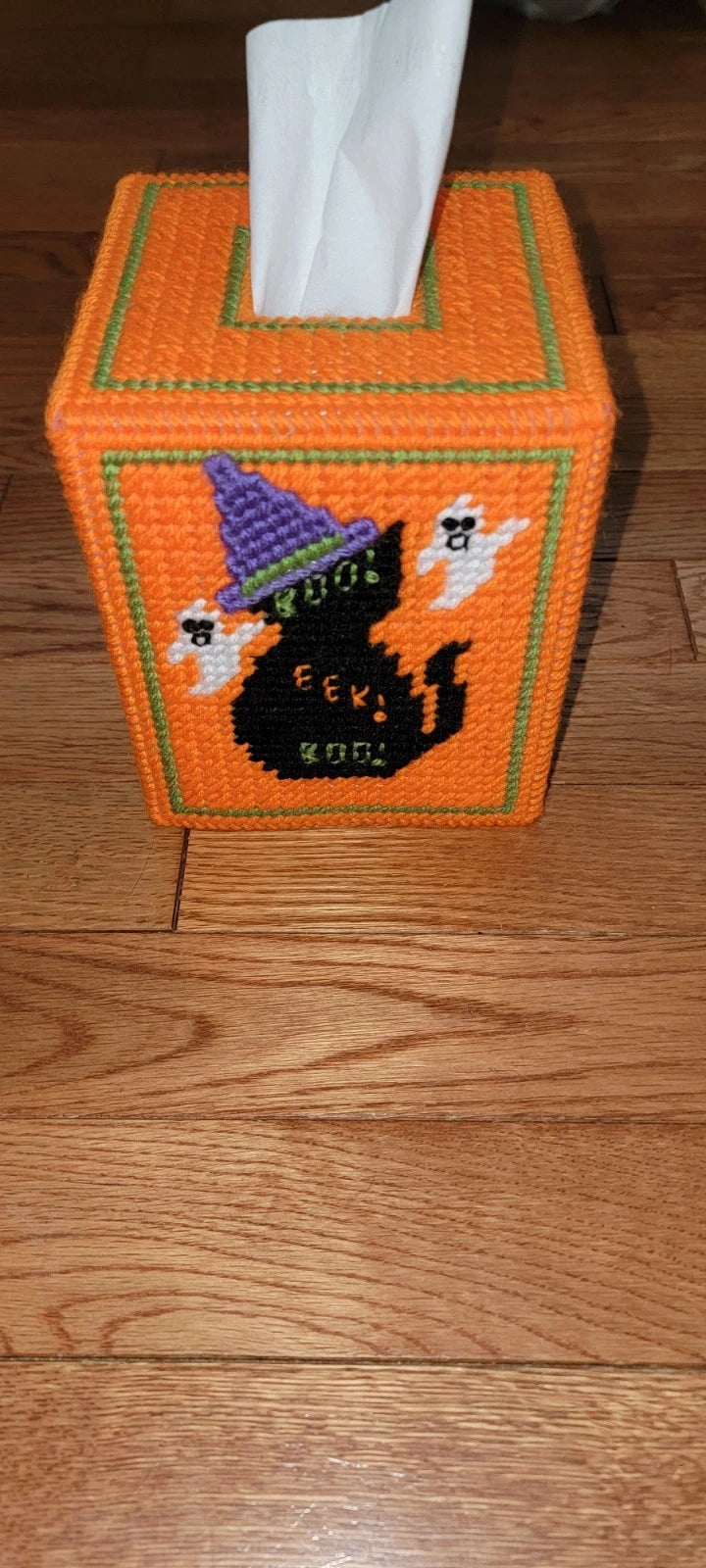 HALLOWEEN BOO! CATS TISSUE BOX COVER - BRAND NEW | eBay